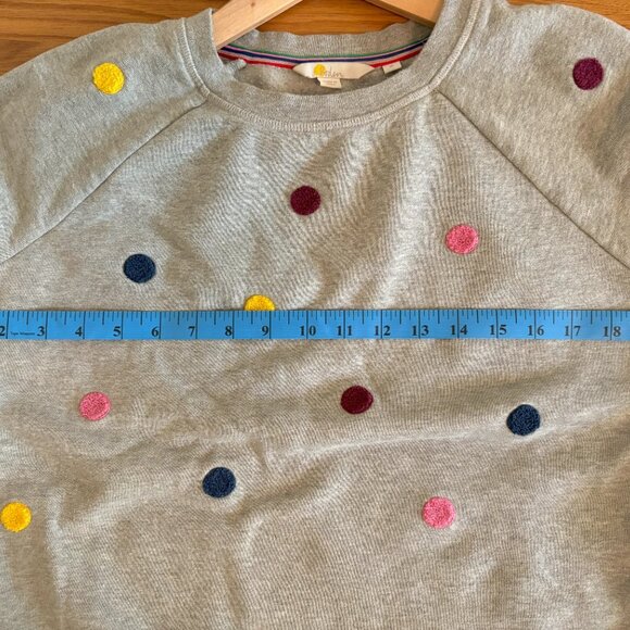 Boden women's grey crewneck sweatshirt, size M - Picture 5 of 6